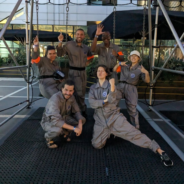 VR Swing Ride Operators at Bartholomew Fair