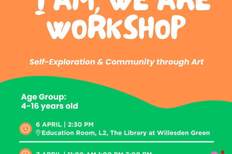 I Am, We Are: A Free Workshop on Self-Discovery & Community through Art
