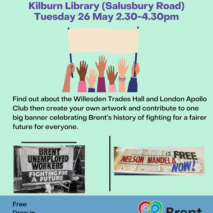 Banner- making family craft workshop