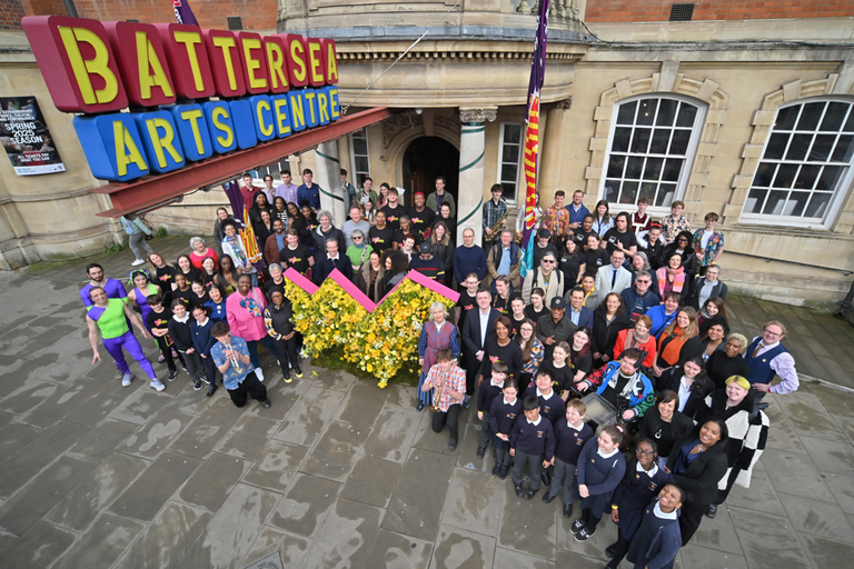 Photo of Wandsworth's launch for London Borough of Culture
