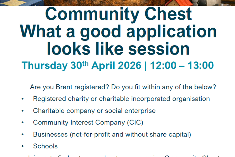 Community Chest. What a good application looks like