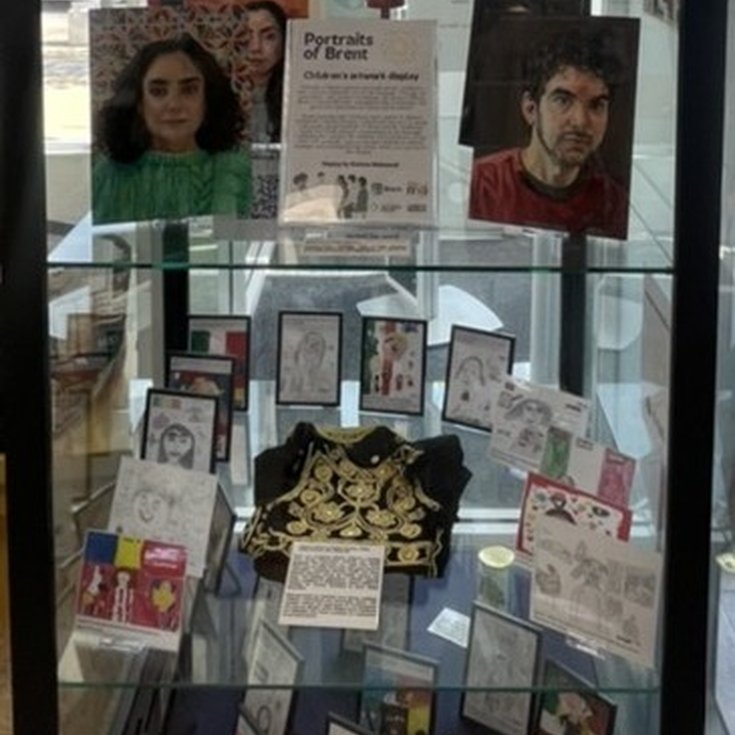 Portraits of Brent Children’s Display