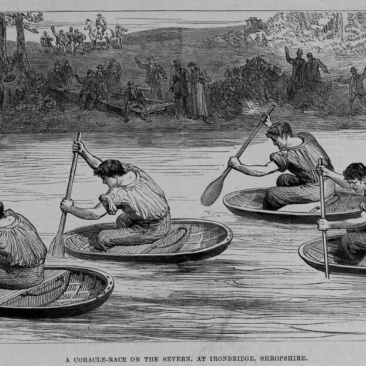 Coracle boat making