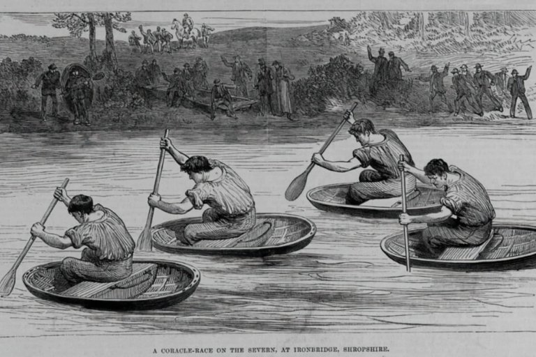 Coracle boat making