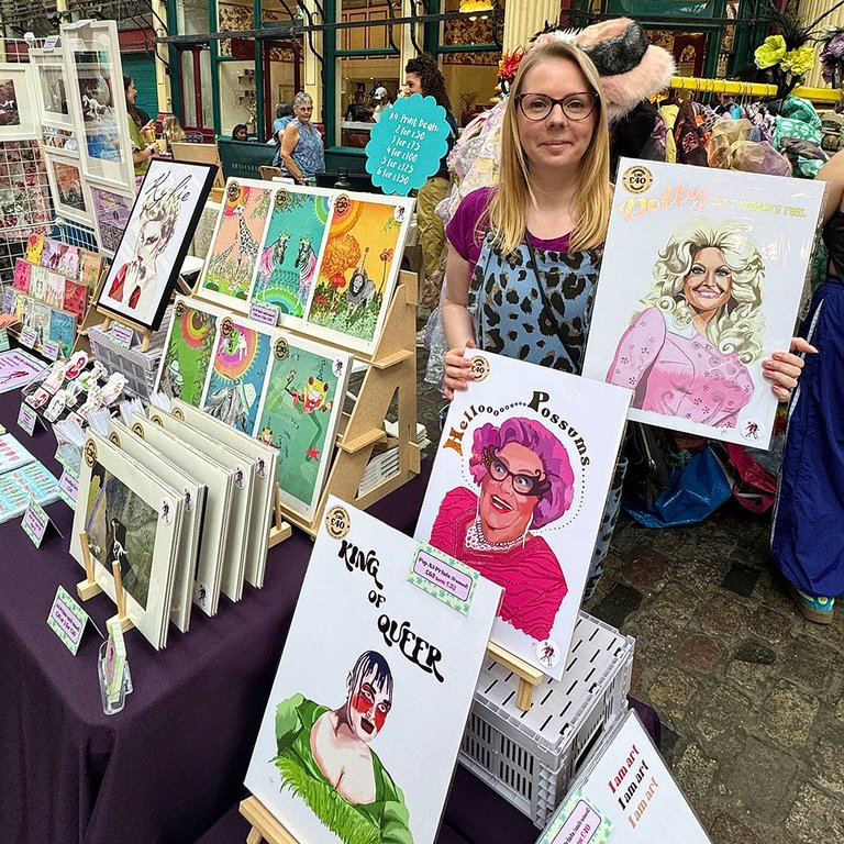 Fancypantsrodgers Illustration at Leadenhall Market