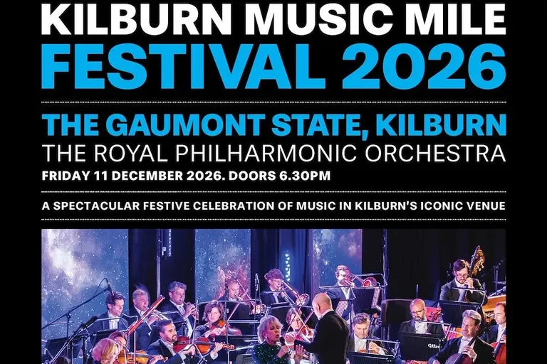 Kilburn Music Mile® Christmas 2026 at the The Gaumont State with the Royal Philharmonic Orchestra