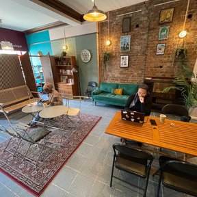 Coffee area & workspace 1