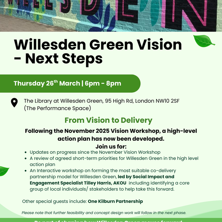 Willesden Green Vision - Next Steps