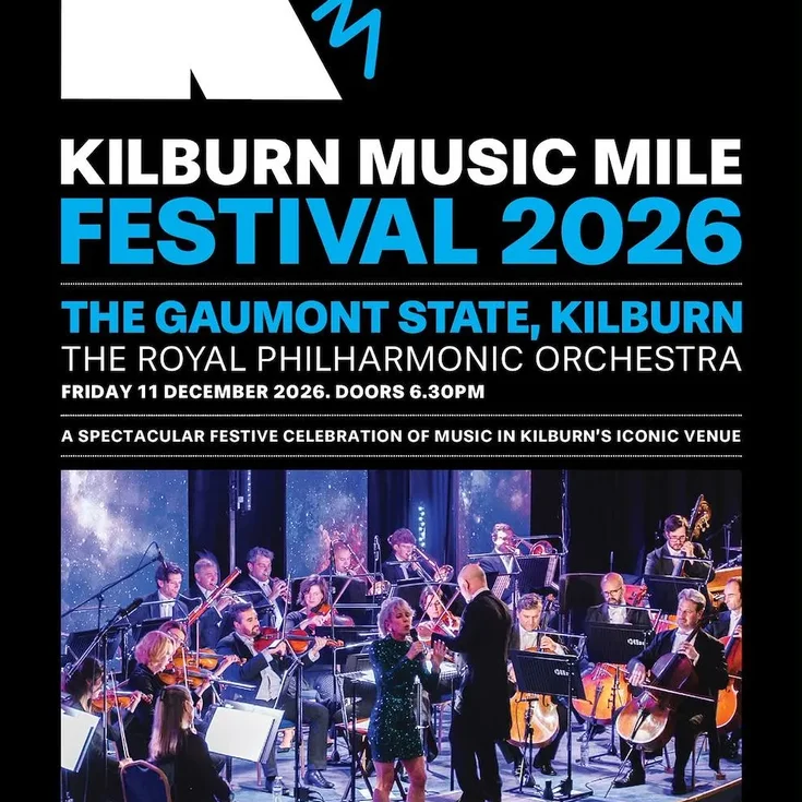 Kilburn Music Mile® Christmas 2026 at the The Gaumont State with the Royal Philharmonic Orchestra