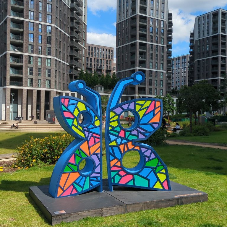 The Saving Butterflies Sculpture