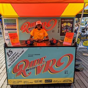 VR Twister Ride Operator at Brighton Pier