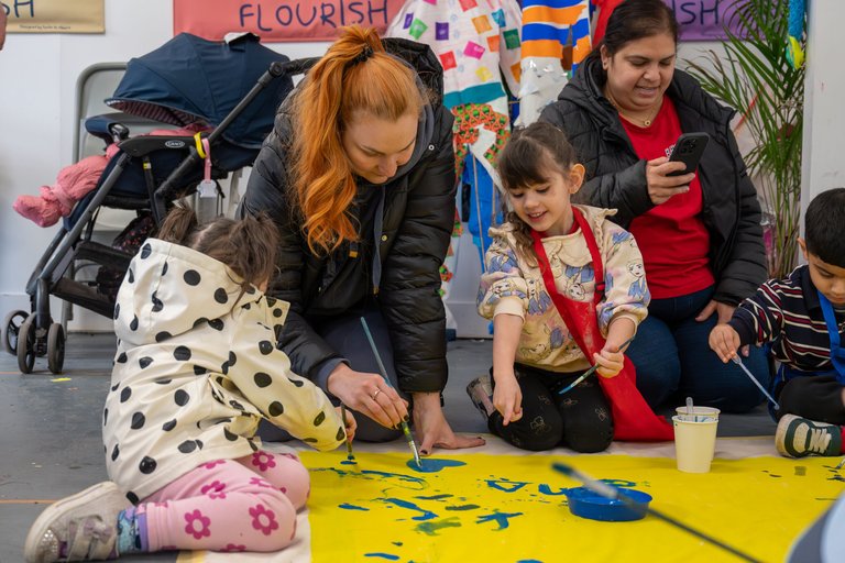 Flourish: Free Family Arts Sessions with ACAVA in Wembley this October Half-Term