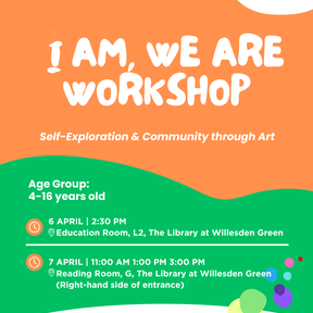 We will hold free art workshops for kids from April 6 - 7. Welcome to join us and create together!