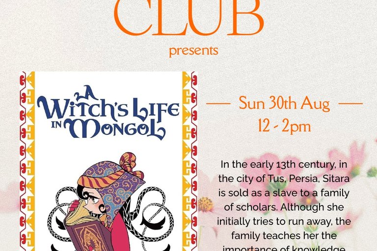 Rumi's Book Club presents A Witch's Life in Mongol - Tomato Soup