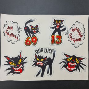 Cats (acrylic on paper)