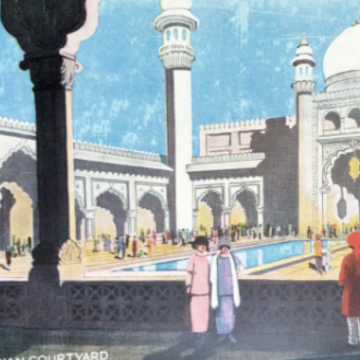 A Day Out at Wembley Park in 1924