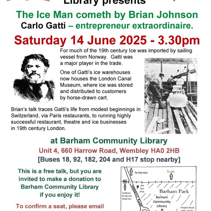 "The Ice Man Cometh" - A talk by Brian Johnson